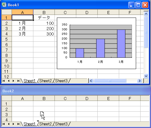 Office Tanaka Excel 07レビュー グラフ入りシートをコピーしたときの不具合