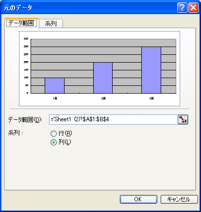 Office Tanaka Excel 07レビュー グラフ入りシートをコピーしたときの不具合