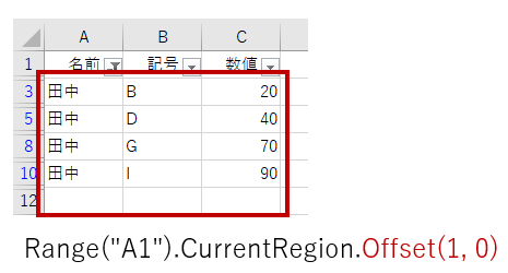 Office Tanaka Excel Vba Tips オートフィルタ 結果をコピーする